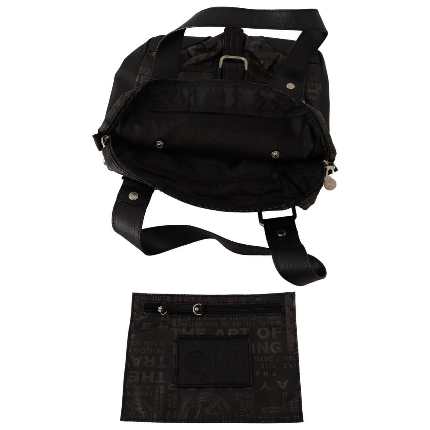 WAYFARER Black Printed Logo Shoulder Handbag Purse Bag Shoulder Bag