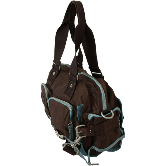 WAYFARER Elegant Duffel Travel Bag in Earthy Brown Luggage WAYFARER Black