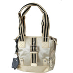 WAYFARER Beige Handbag Shoulder Tote Fabric Purse WOMAN TOTES