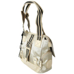 WAYFARER Beige Handbag Shoulder Tote Fabric Purse WOMAN TOTES