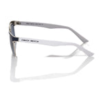 Frankie Morello Black Metallic Fiber Men's Sunglass