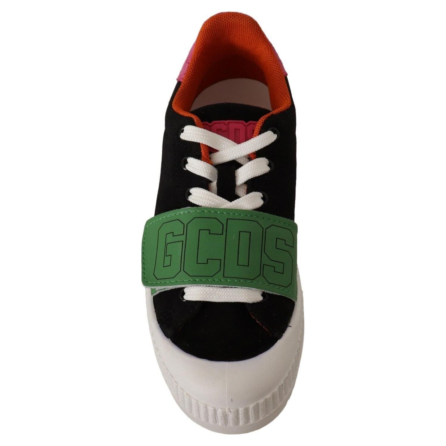 GCDS Multicolor Suede Low Top Lace Up Women Sneakers Shoes