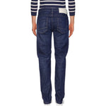 Bikkembergs Dark Blue Cotton Men Jeans