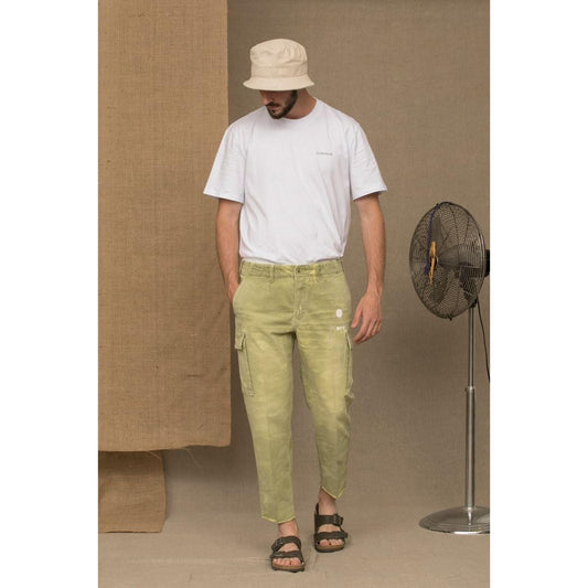 Don The Fuller Green Cotton Men Jeans Don The Fuller Dim Gray
