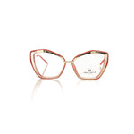 Frankie Morello Red Acetate Women Frame