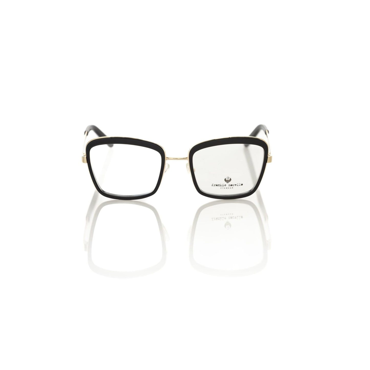 Frankie Morello Black Metallic Women Frame