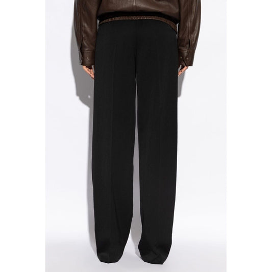 Saint Laurent grain de poudre wool trousers Trousers
