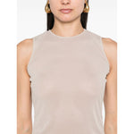 Saint Laurent Short Dress With Ruffles Dresses