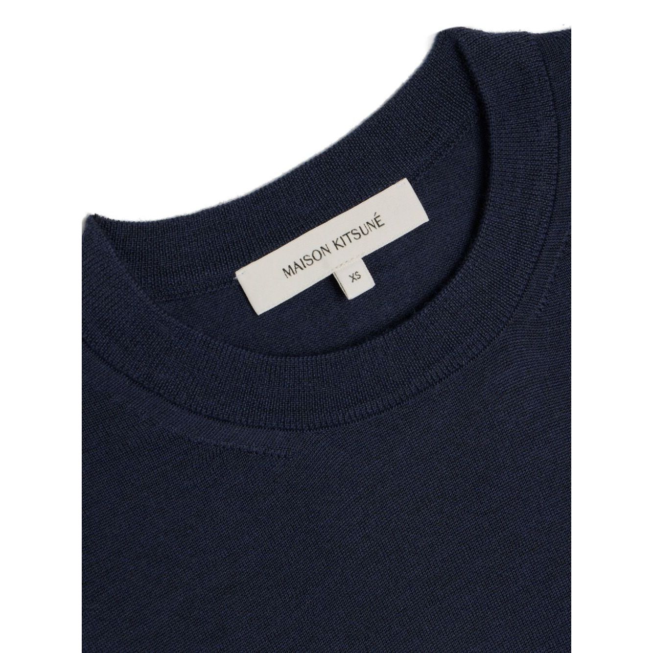 Maison Kitsuné MAISON KITSUNE' Sweaters Blue Topwear