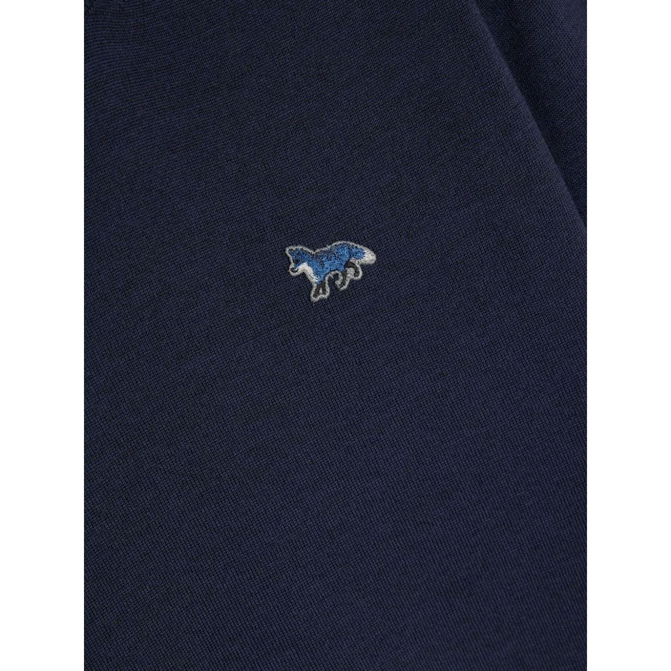 Maison Kitsuné MAISON KITSUNE' Sweaters Blue Topwear