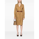 Saint Laurent belted dress Dresses