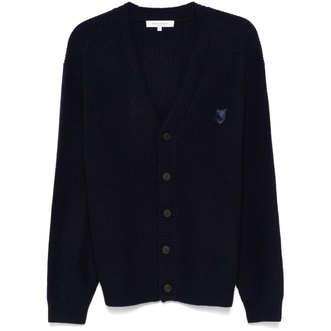 Maison Kitsuné MAISON KITSUNE' Sweaters Blue NM00501KT1093P476