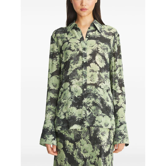 Tory Burch Shirts Green Shirts