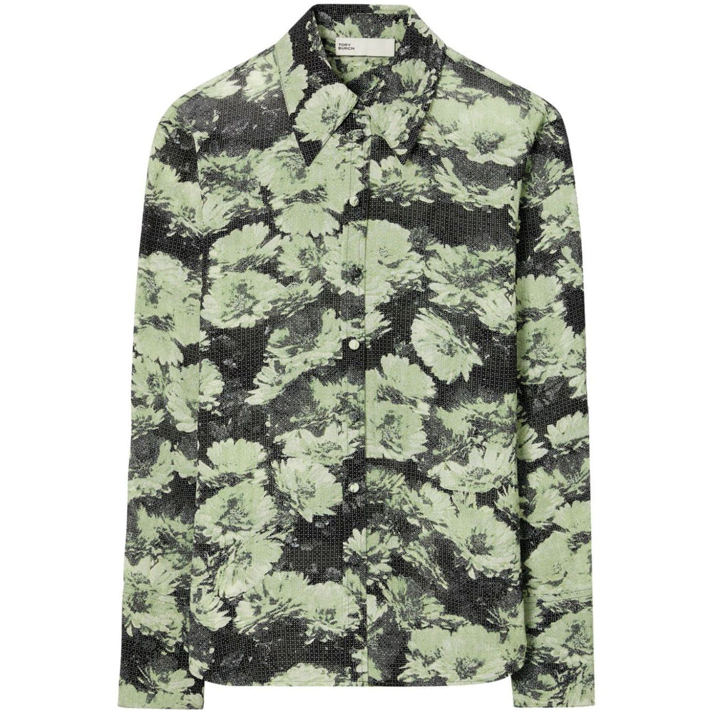 Tory Burch Shirts Green Shirts