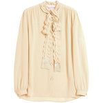 Valentino Crepe De Chine Shirt Shirts
