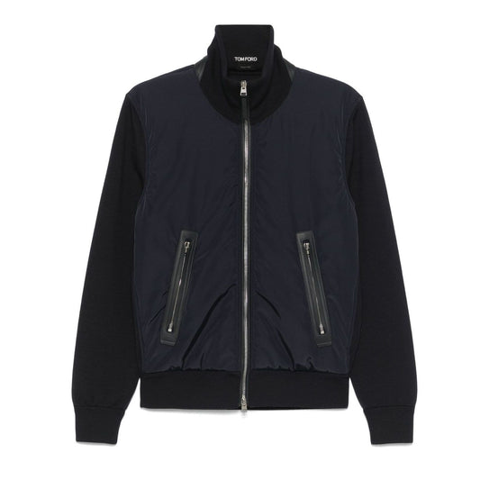 Tom Ford Sweaters Blue Topwear
