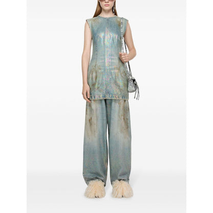Acne Studios coated denim dress