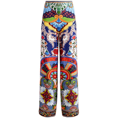 Alice + Olivia printed trousers