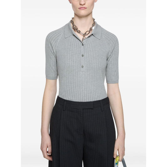 Acne Studios polo silk T-shirt