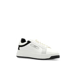 EMPORIO ARMANI EXCLUSIVE Emporio Armani Leather sneakers with suede details and eagle plaque X3X024XR222C679-P25