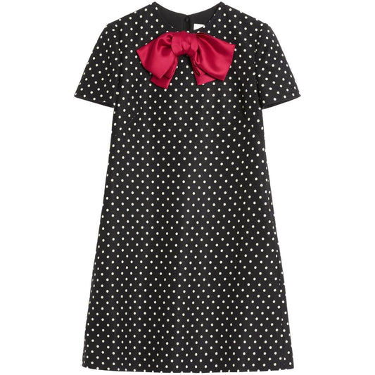 Valentino mini dress with bow Dresses Valentino Dark Slate Gray