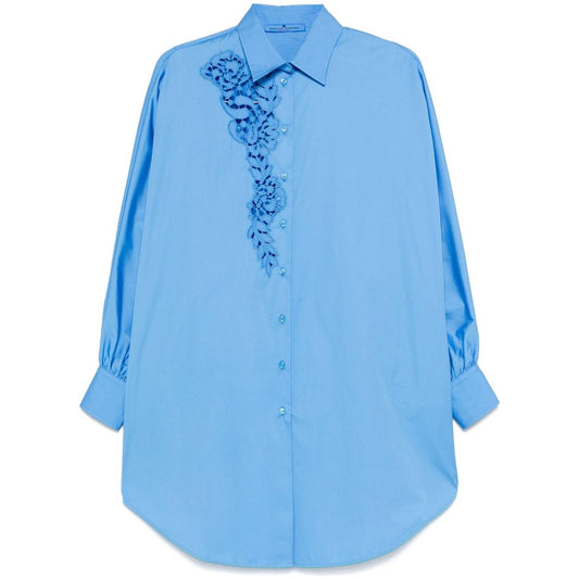 Ermanno Scervino Shirts Clear Blue