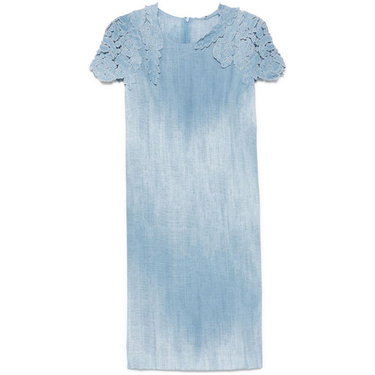 Ermanno Scervino Dresses Clear Blue