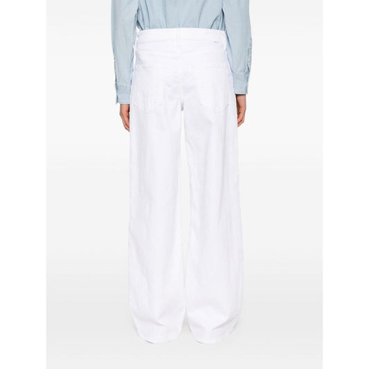 Mother Jeans White
