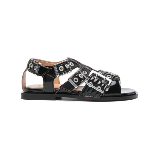 GANNI Sandals Black