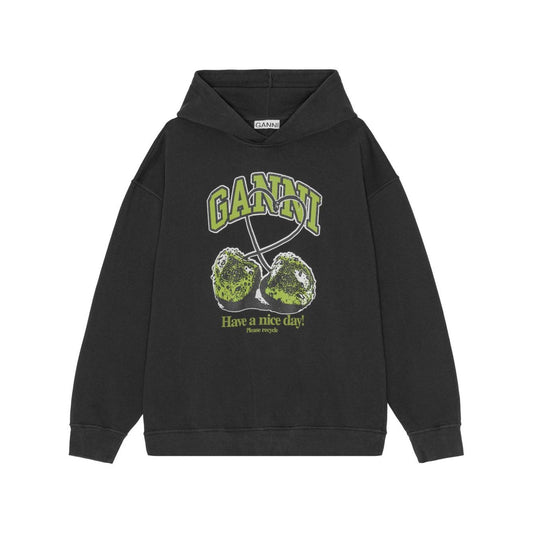 GANNI Sweaters Grey Topwear