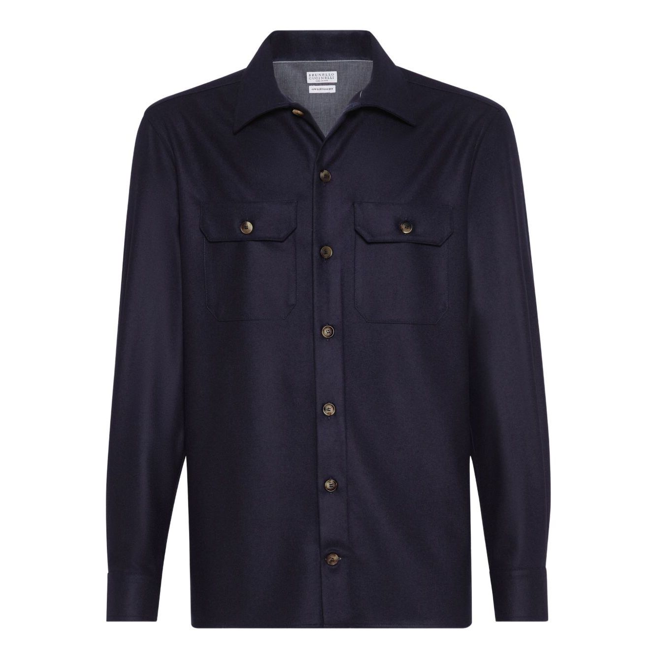 Brunello Cucinelli Shirts Blue Shirts