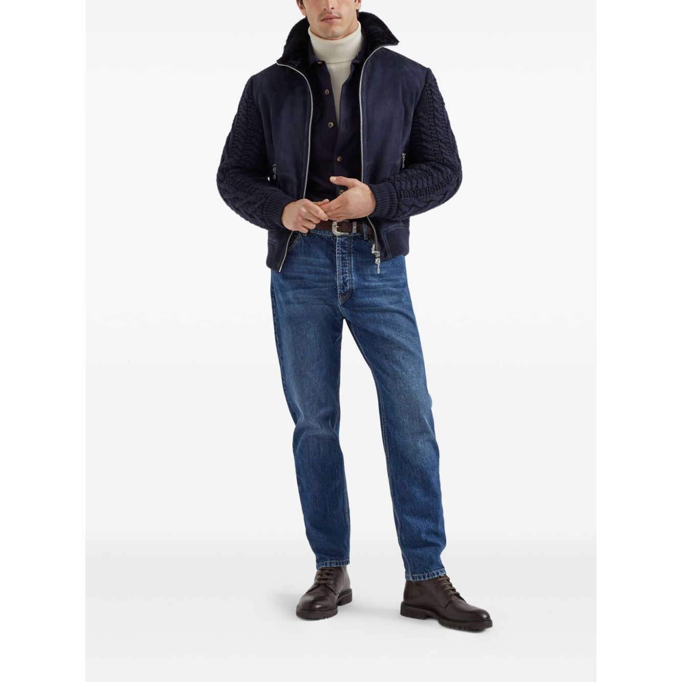 Brunello Cucinelli Shirts Blue Shirts