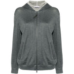 Brunello Cucinelli Sweaters Grey Topwear
