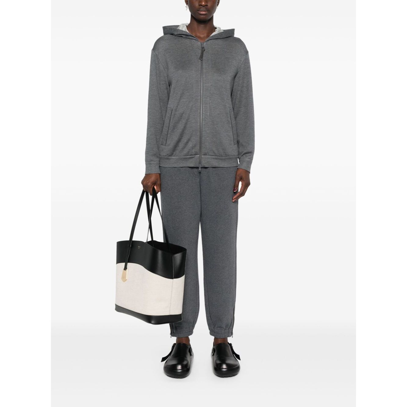 Brunello Cucinelli Sweaters Grey Topwear