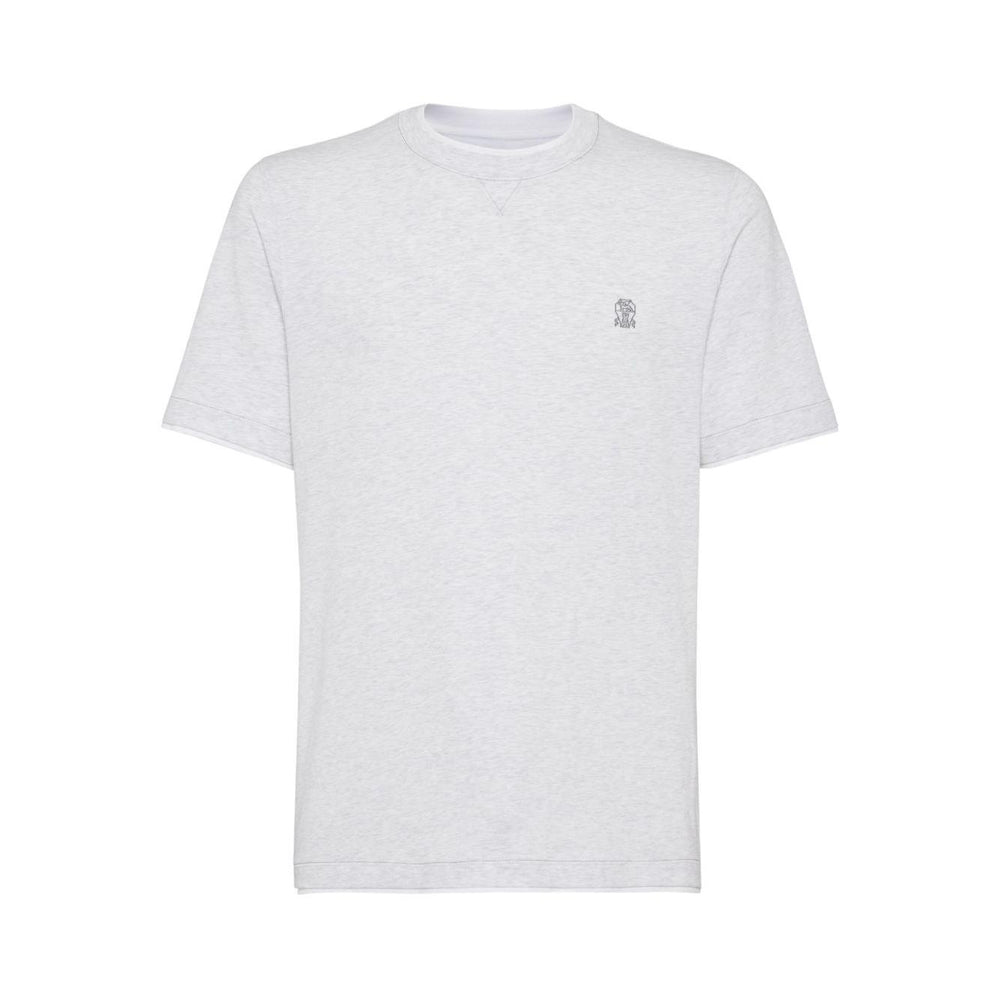 Brunello Cucinelli T-shirts and Polos Light Grey M0B137451GCY887-AI25