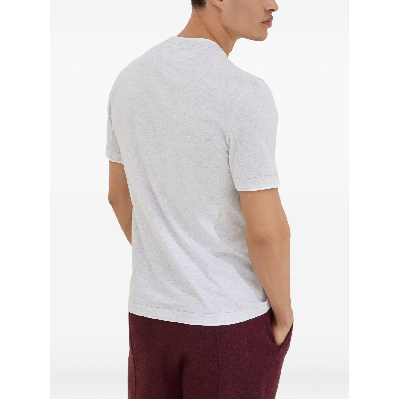 Brunello Cucinelli T-shirts and Polos Light Grey M0B137451GCY887-AI25