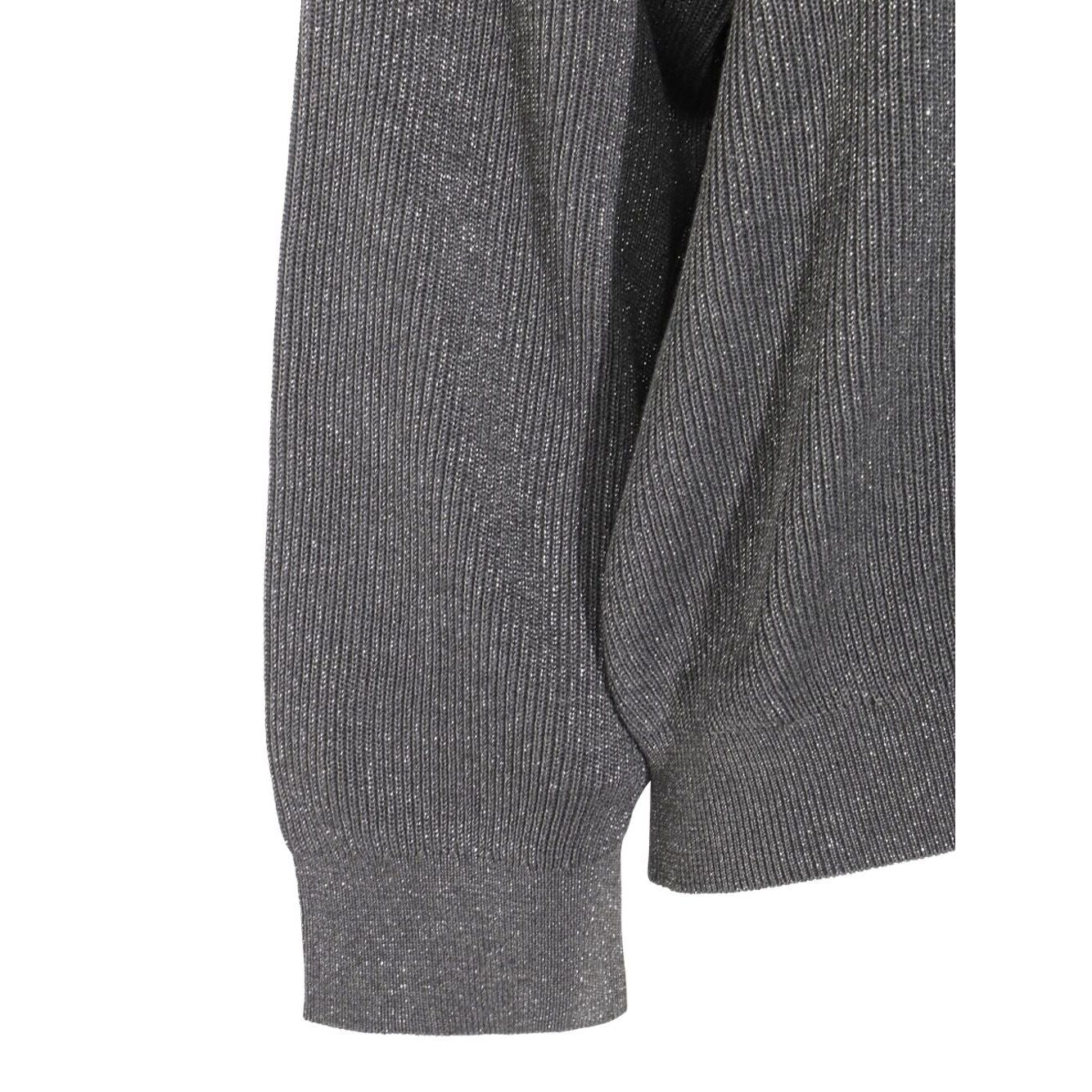 Brunello Cucinelli Sweaters Grey Topwear