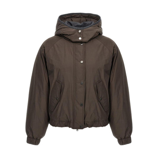Brunello Cucinelli Coats Brown