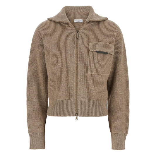 Brunello Cucinelli Sweaters Brown