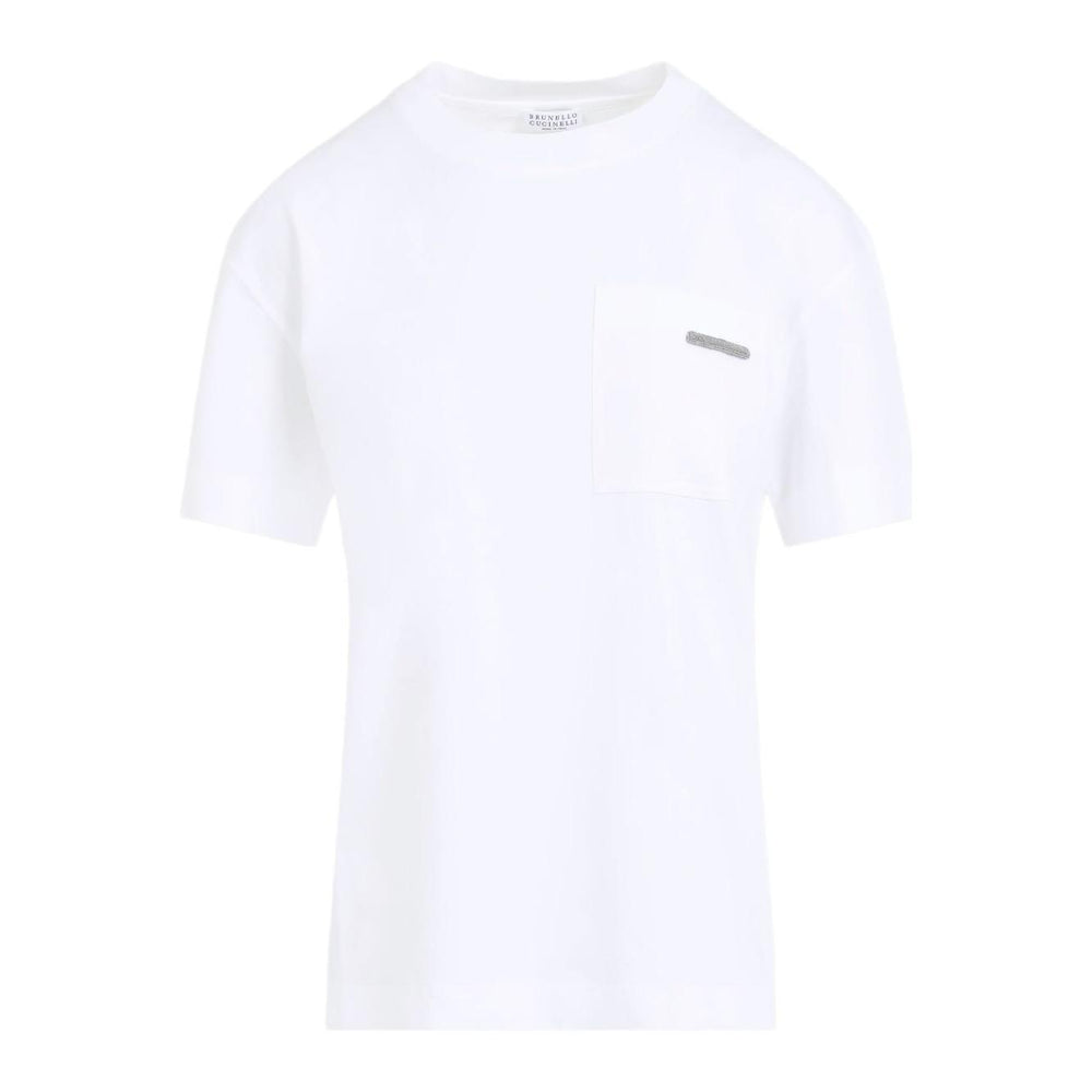 Brunello Cucinelli T-shirts and Polos White MPT81EC710C6159-AI25
