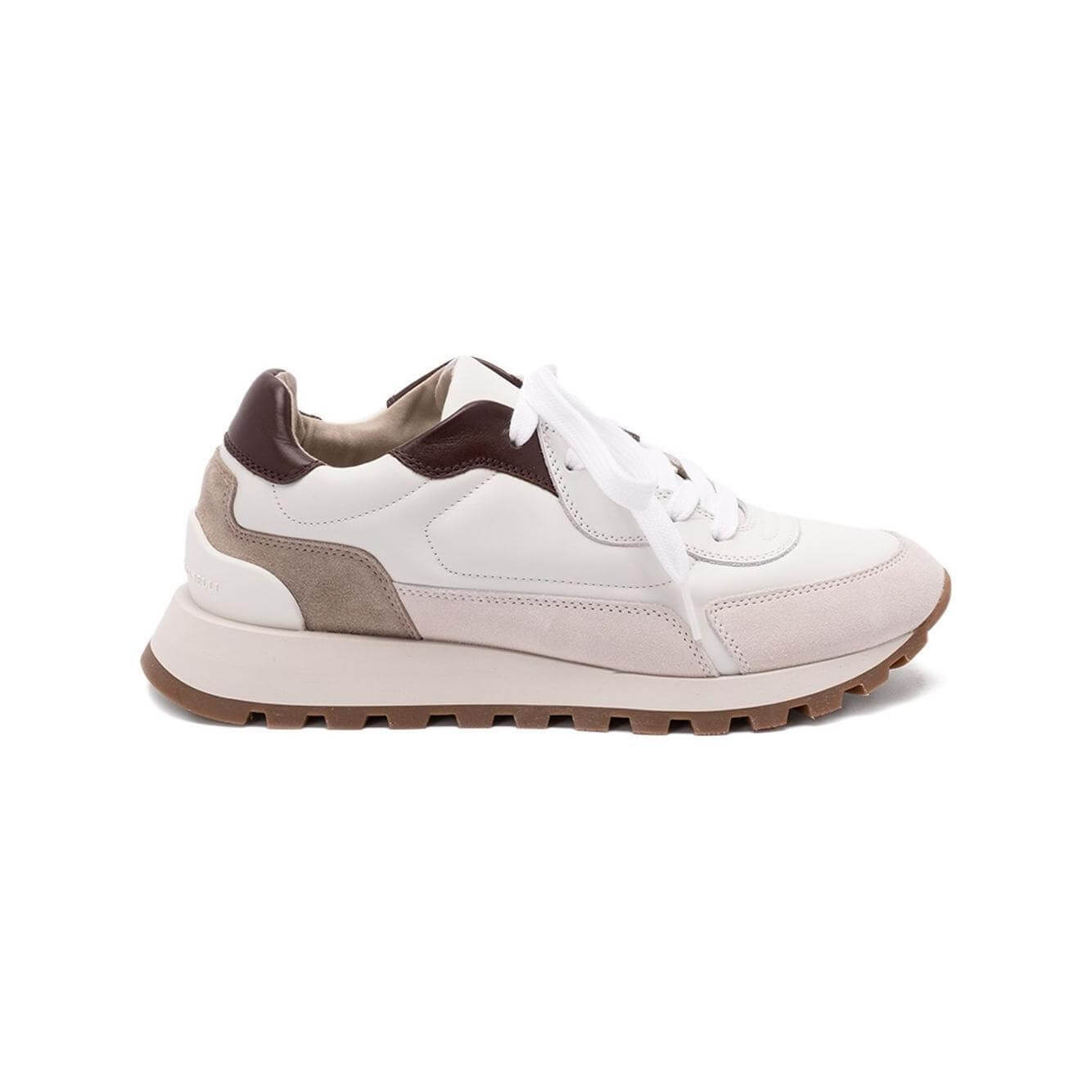 Brunello Cucinelli Calfskin and suede runners MZGSG3028PC7592-AI25