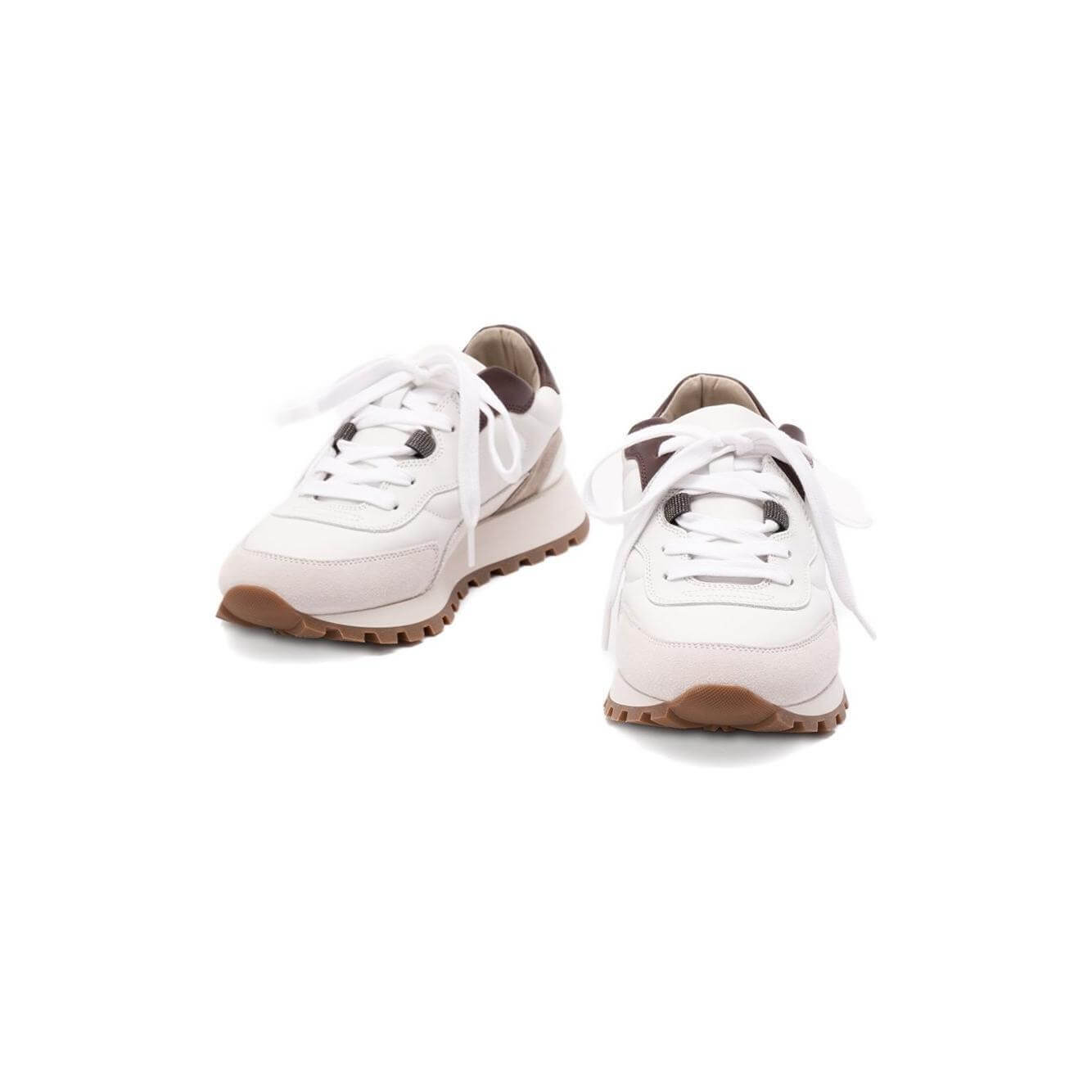Brunello Cucinelli Calfskin and suede runners MZGSG3028PC7592-AI25
