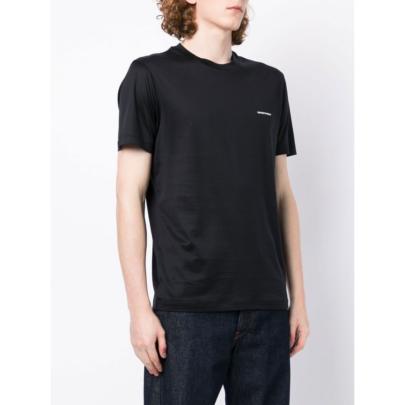 Emporio Armani T-shirts and Polos Blue