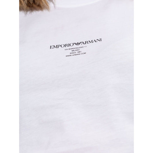 Emporio Armani T-shirts and Polos White Topwear