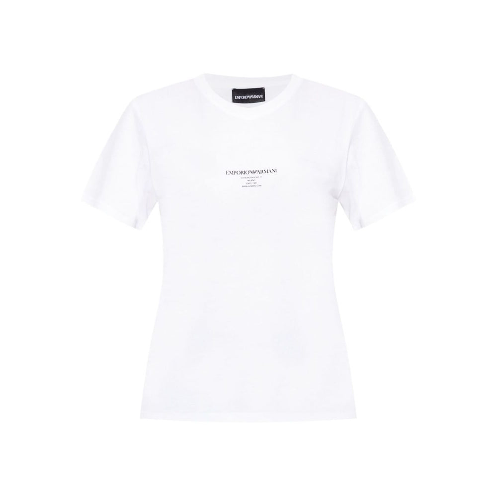 Emporio Armani T-shirts and Polos White Topwear