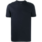 Emporio Armani T-shirts and Polos Blue Topwear