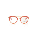 Frankie Morello Red Acetate Women Frame FR-22101