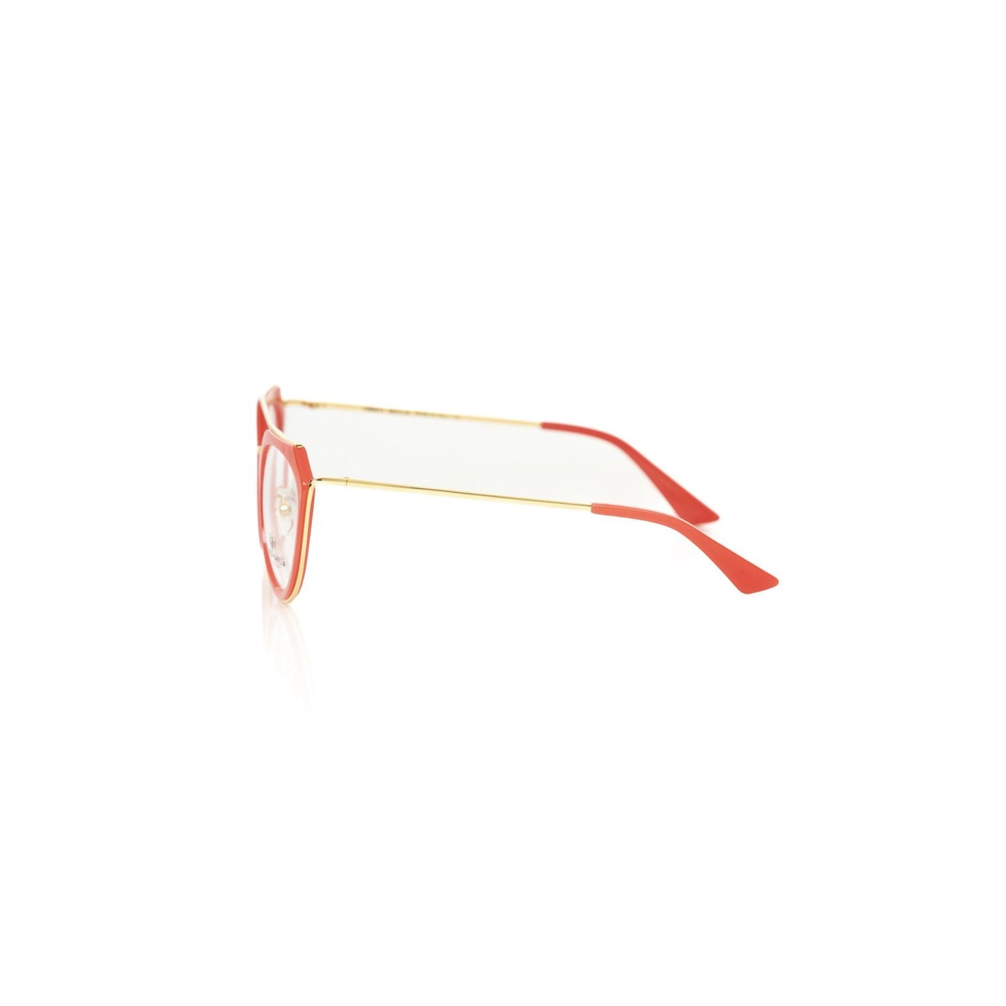 Frankie Morello Red Acetate Women Frame FR-22101