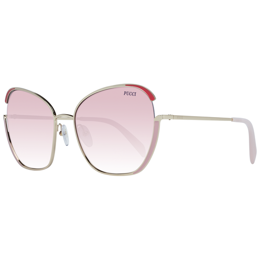 Emilio Pucci Gold Women Sunglasses Emilio Pucci Light Gray