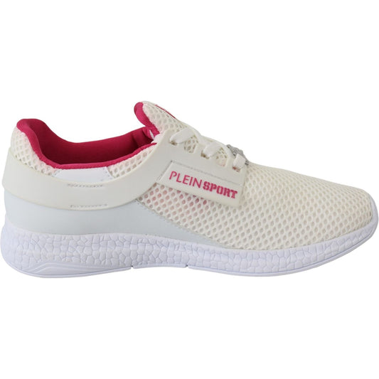 Plein Sport Exclusive White Runner Becky Sneakers Plein Sport Gray